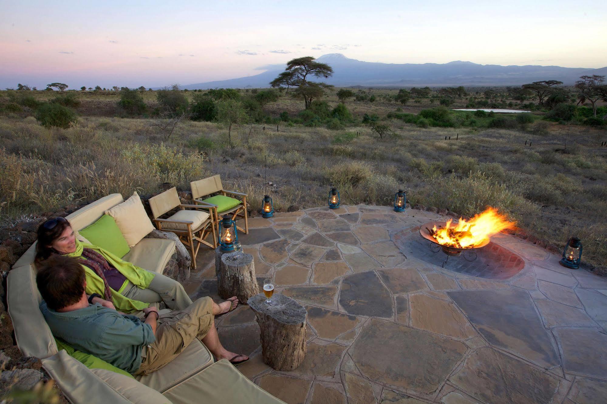 Elewana Tortilis Camp Otel Amboseli Dış mekan fotoğraf