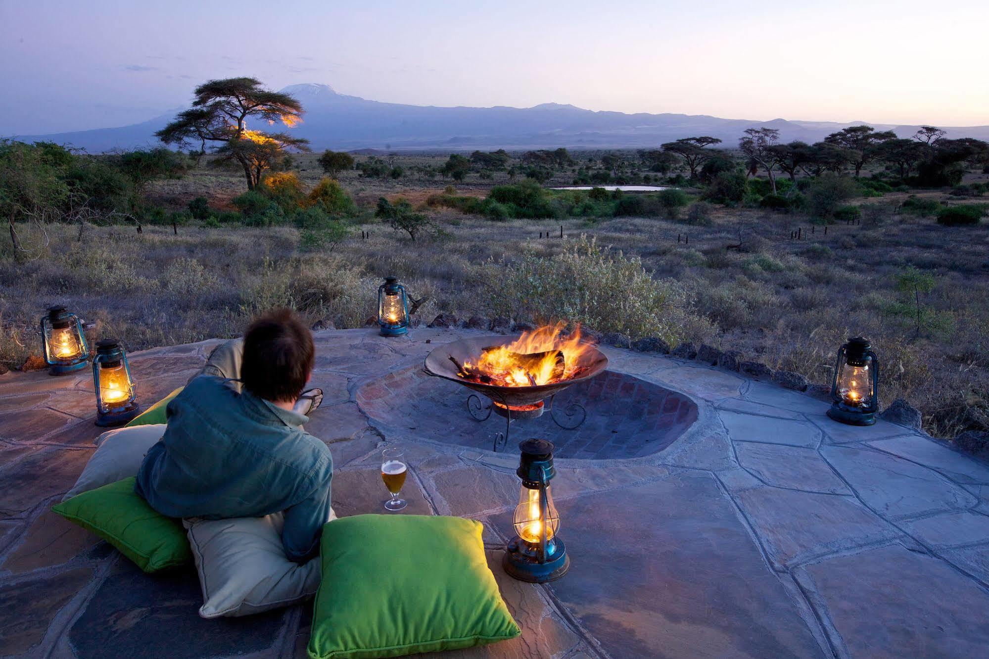 Elewana Tortilis Camp Otel Amboseli Dış mekan fotoğraf