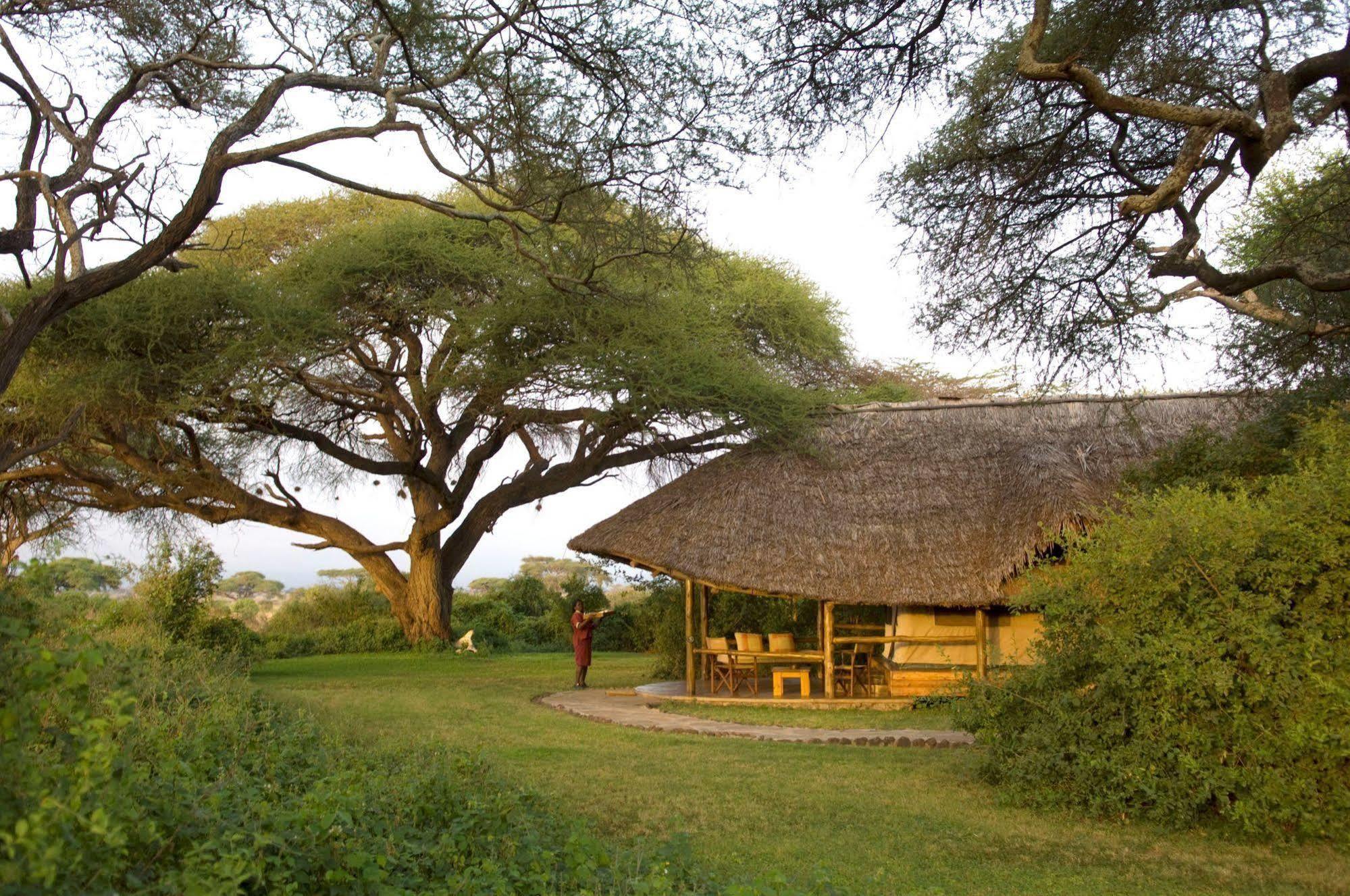 Elewana Tortilis Camp Otel Amboseli Dış mekan fotoğraf