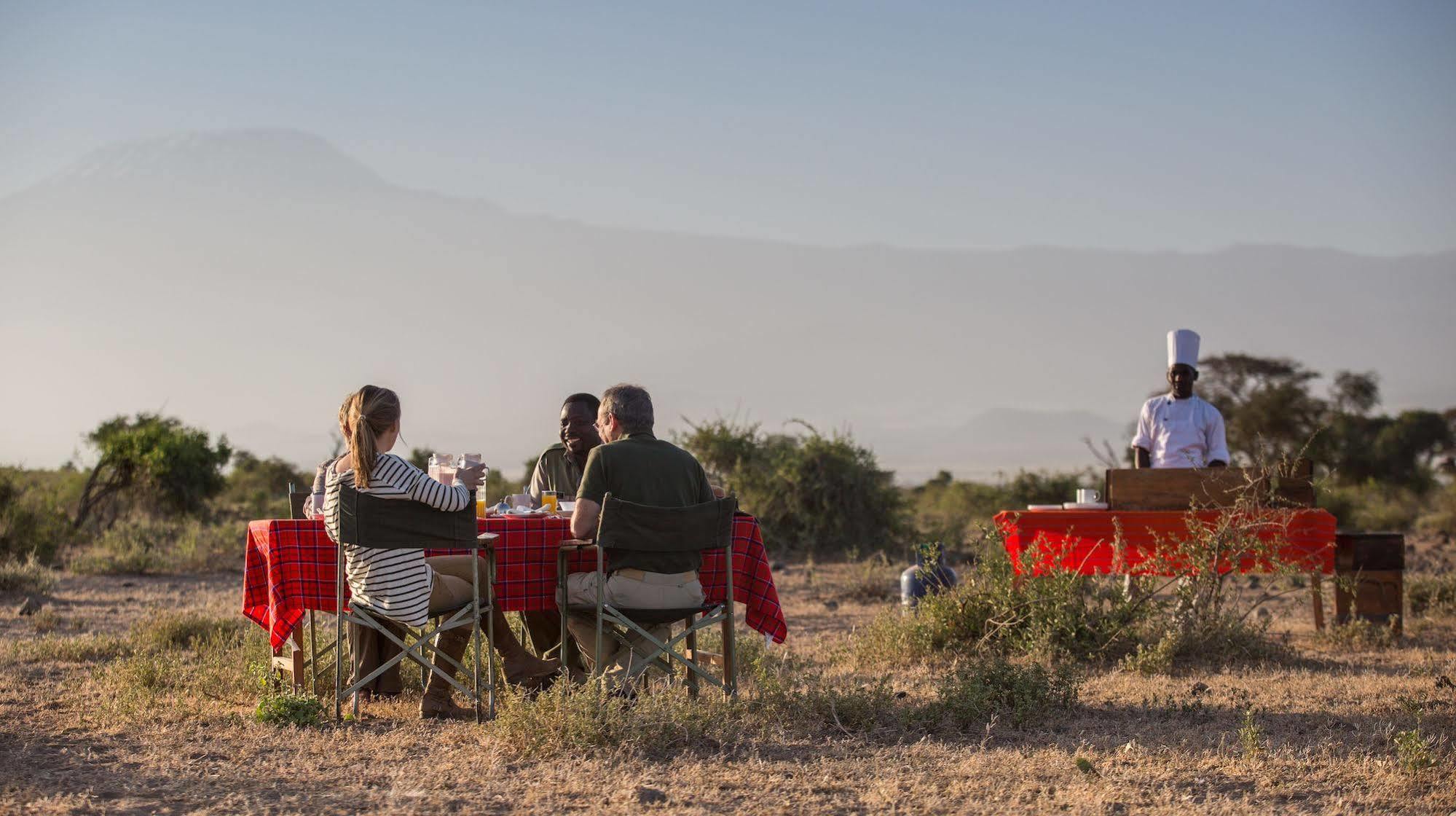 Elewana Tortilis Camp Otel Amboseli Dış mekan fotoğraf