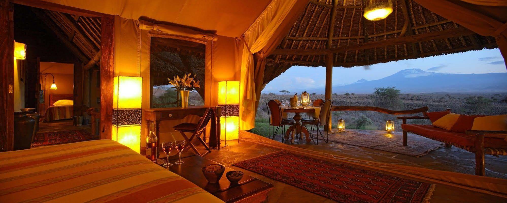 Elewana Tortilis Camp Otel Amboseli Dış mekan fotoğraf
